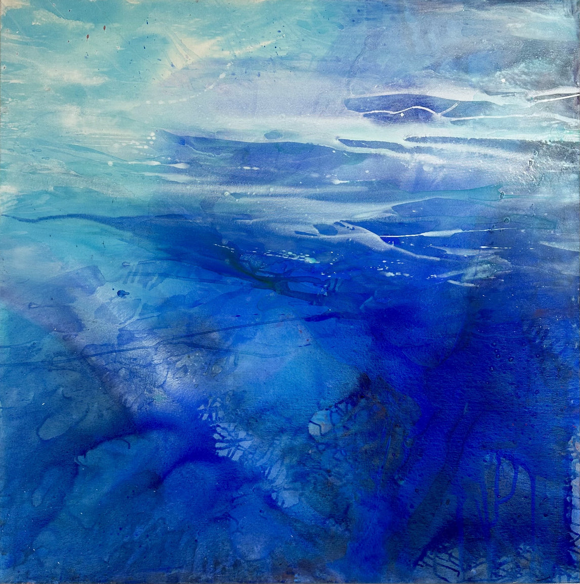 Close-up of Kind of Blue (Miles Davis): Surface and texture